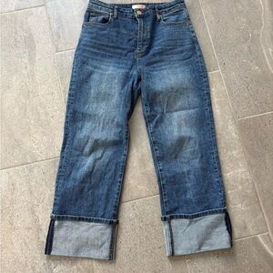 Kut from the Kloth Cuffed Ankle Jeans
